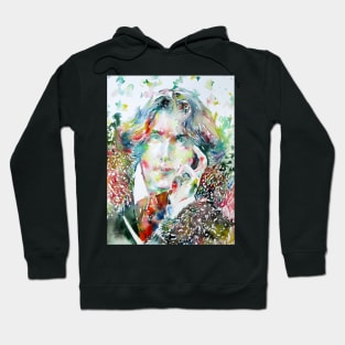 OSCAR WILDE - watercolor portrait.2 Hoodie